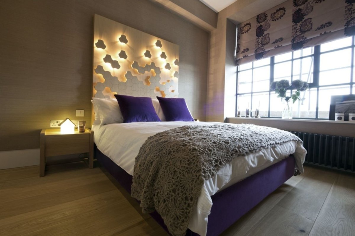 Светильники над кроватью