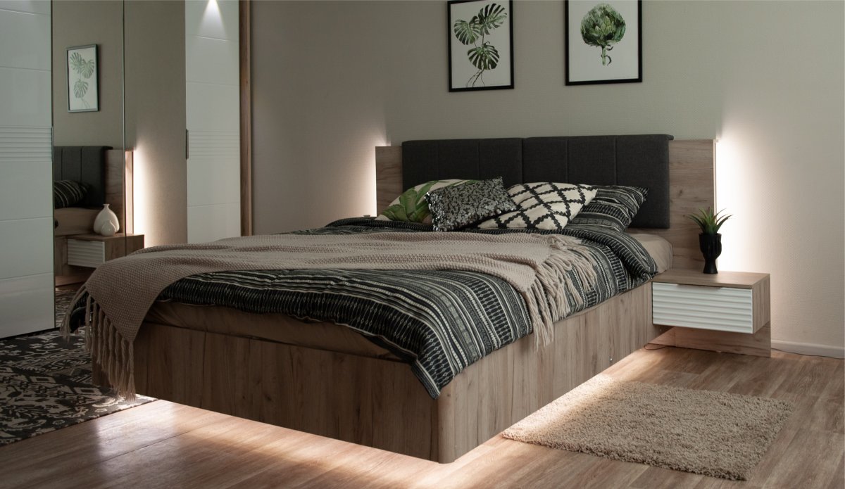 Кровать 1800 2000 белый глянец 376345