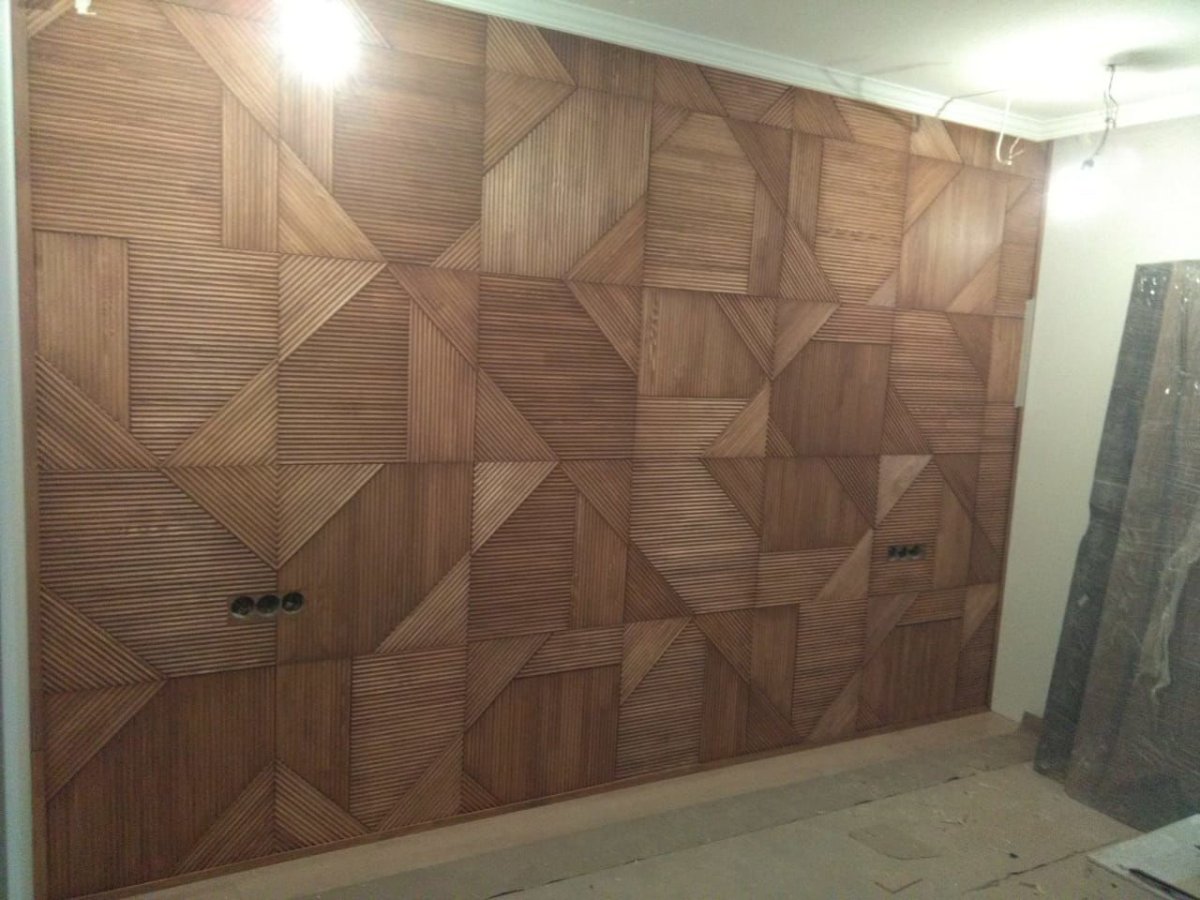 Реечные 3d-панели dekotech Wood d375pr