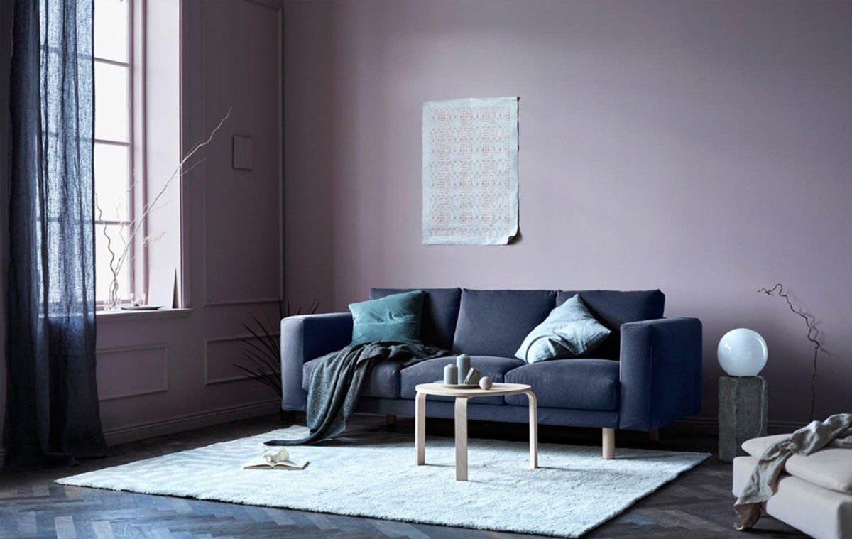 Интерьер в сиреневых тонах