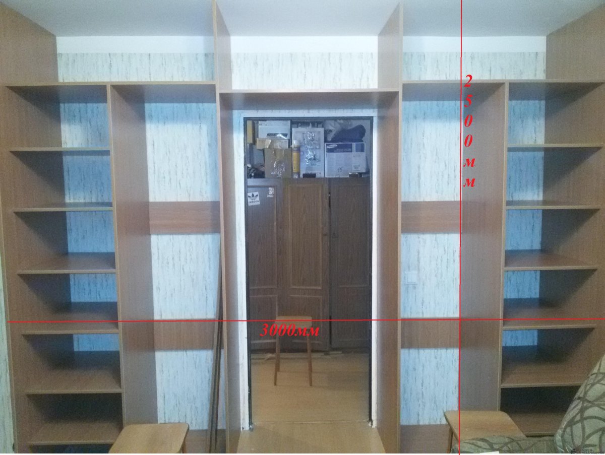 Стенка для мансарды