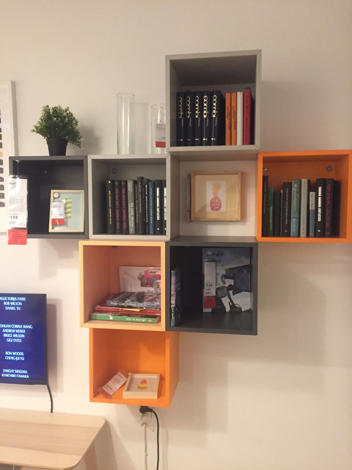 Полки Кубы икеа