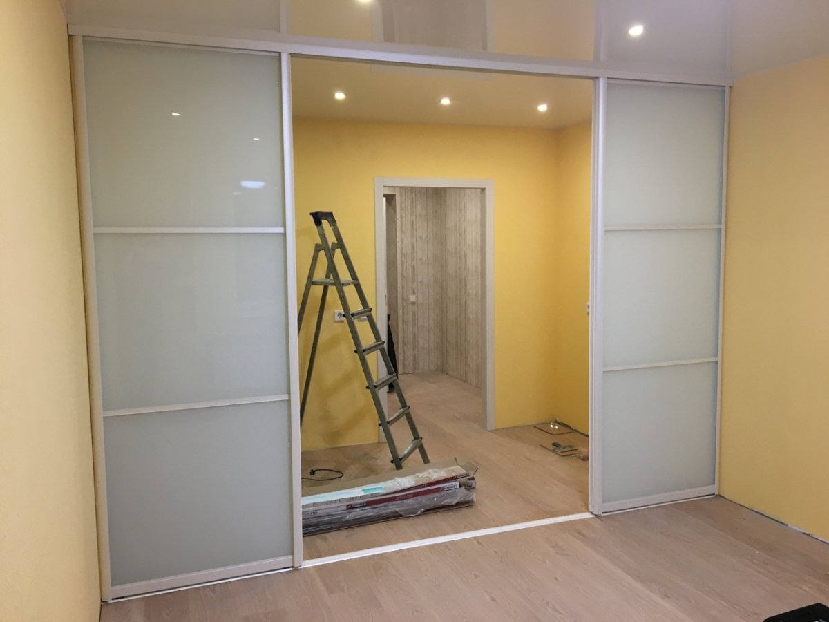 Встроенные шкафы перегородки