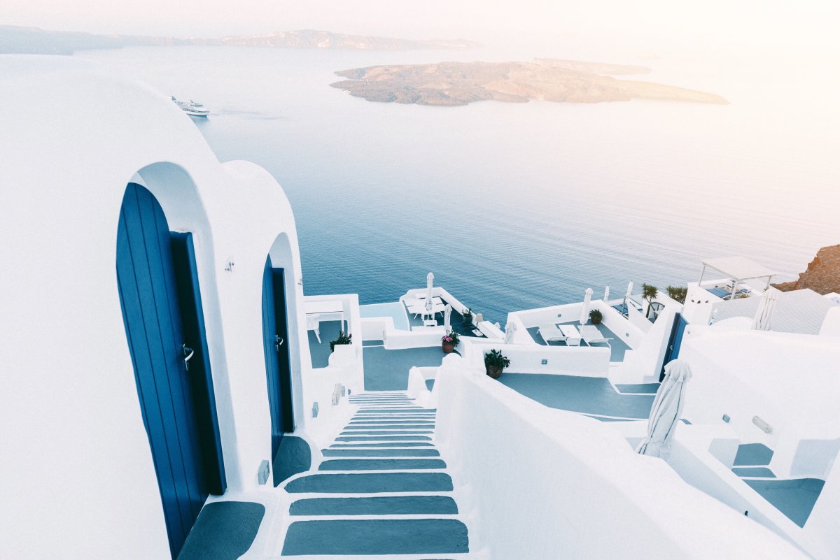 Греческий стиль Санторини