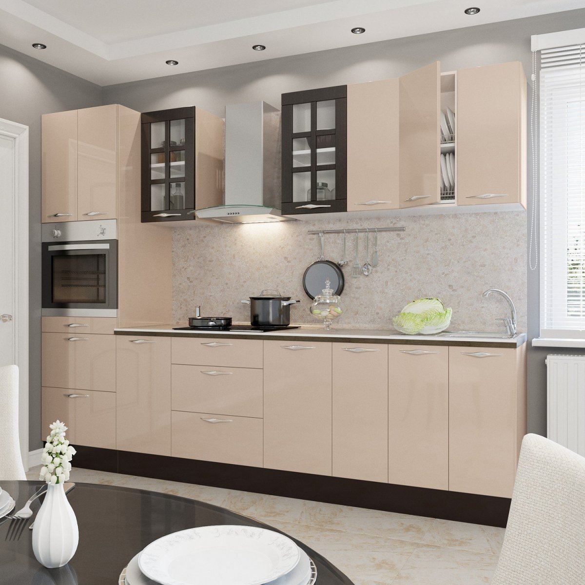 Кухня латте БТС