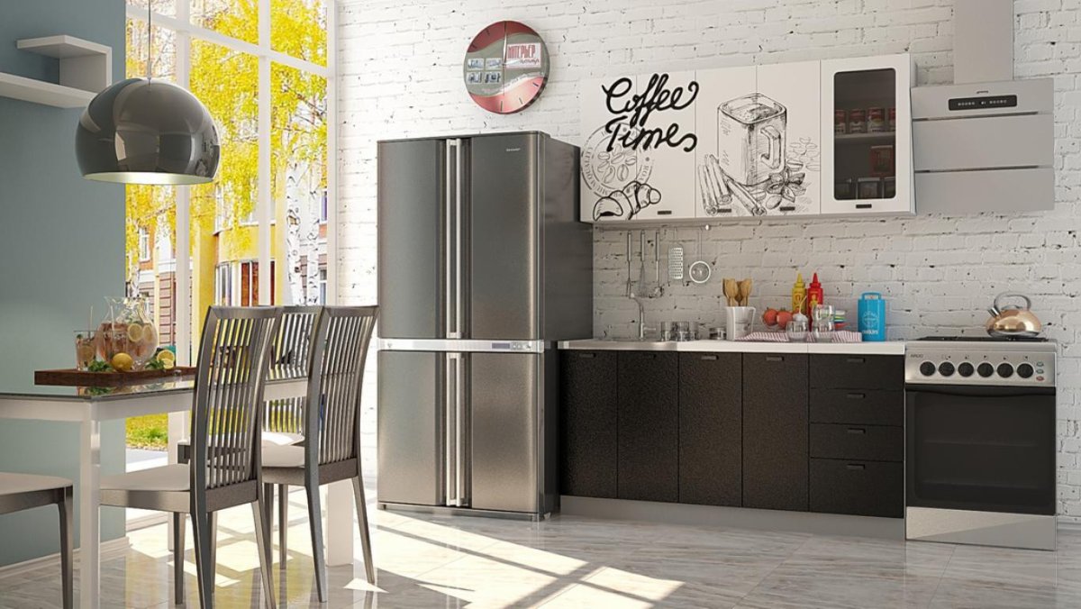 Кухня Адель мокко глянец