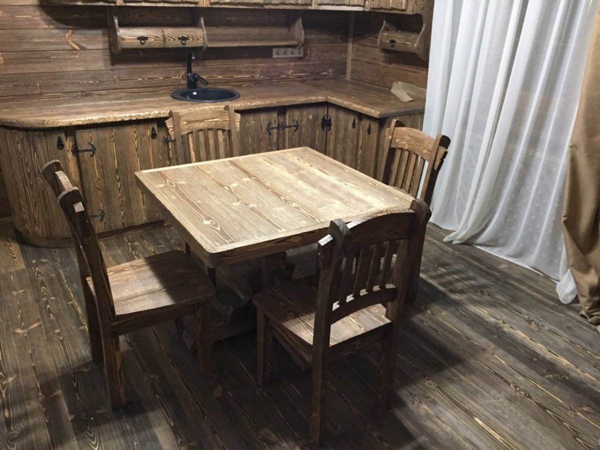 Амма мебель состаренное дерево