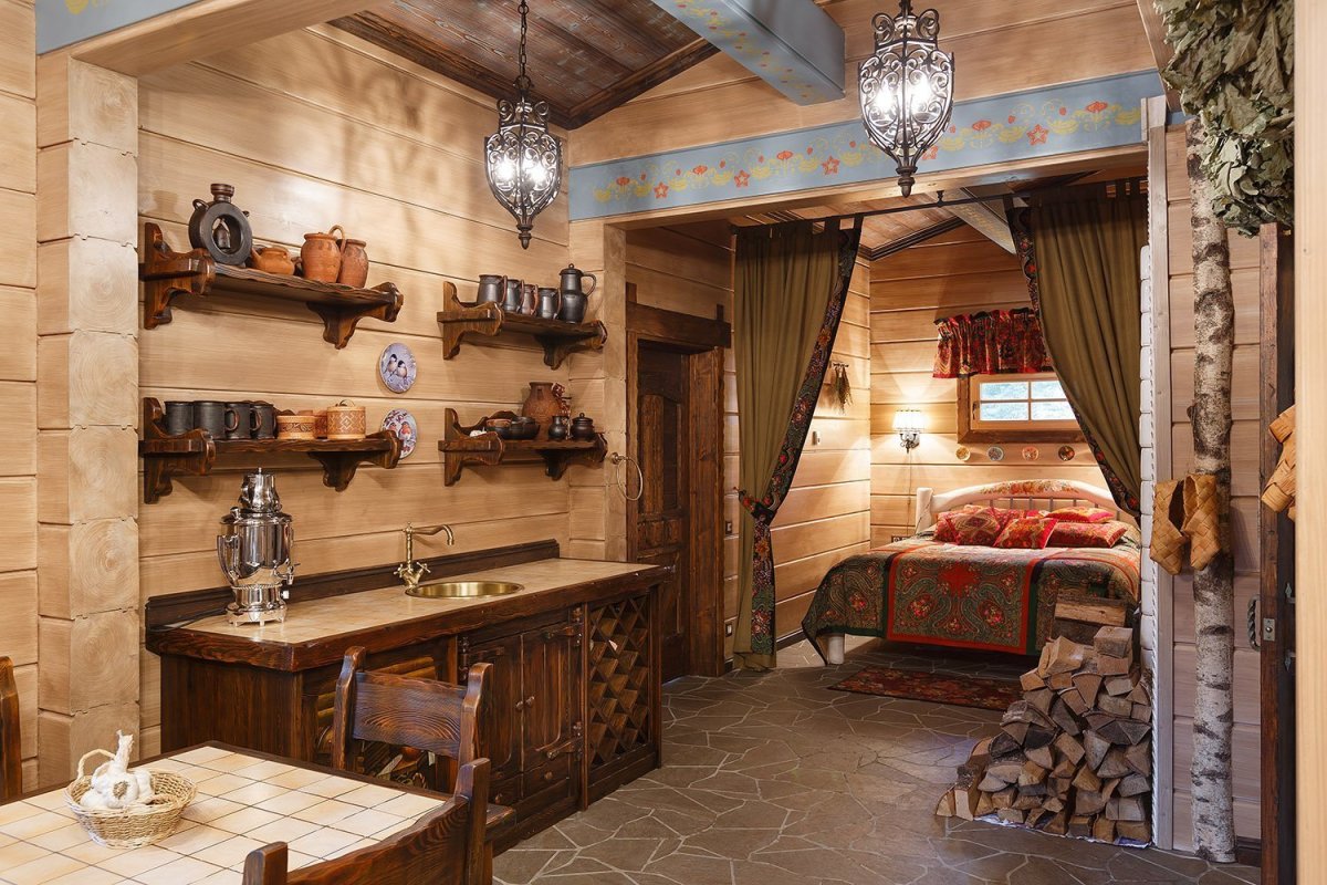 Рустикальный стиль Кантри мебель