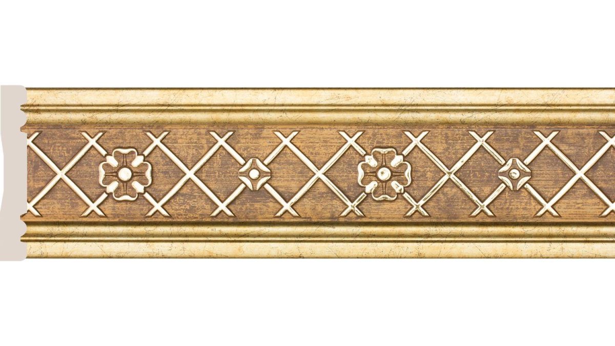 Коска бордюр 40 "античное золото" 2,5м Эрмитаж