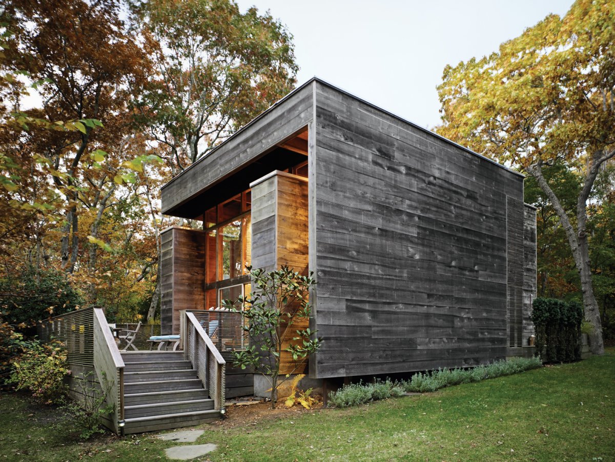 Shou Sugi ban забор