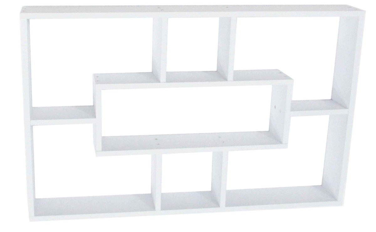 Полки настенные кубические металлические