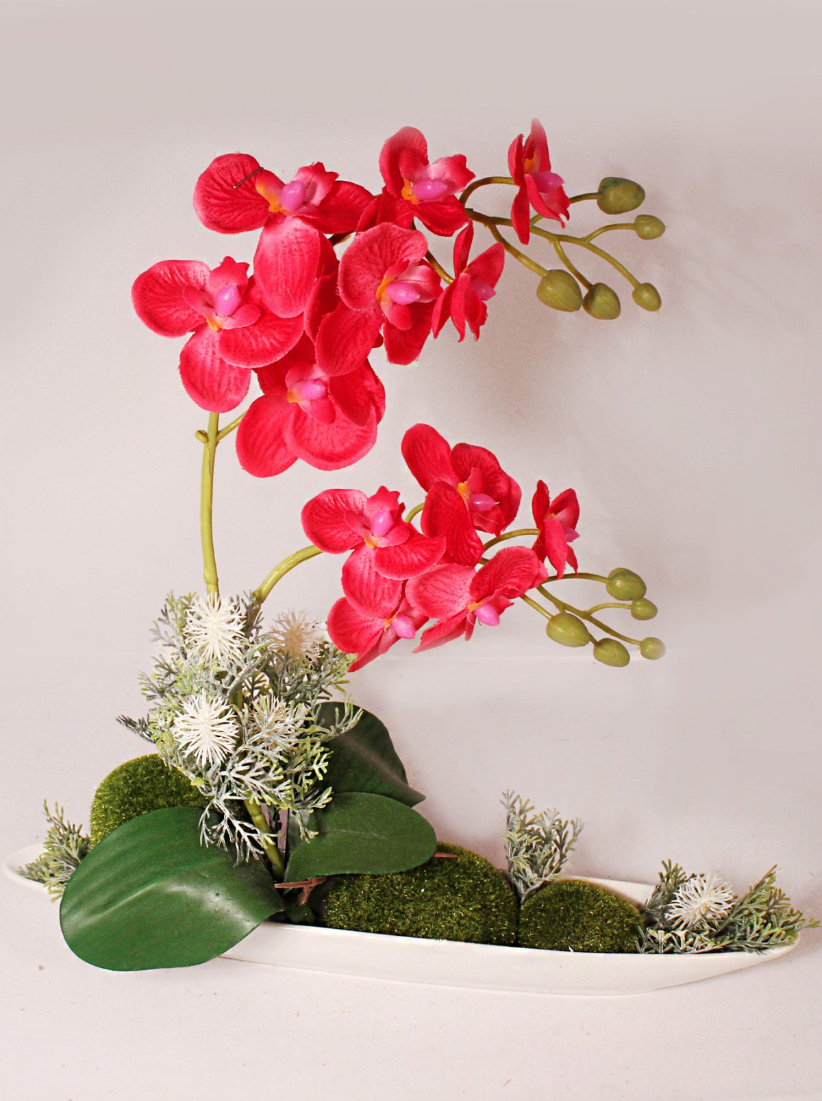 Композиция с орхидеями