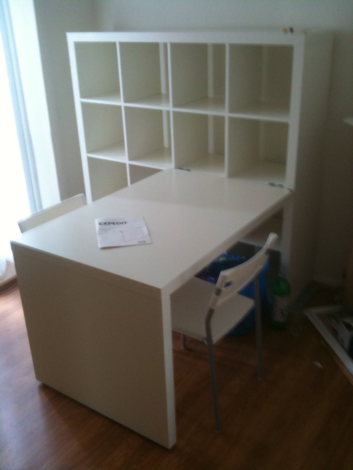 Каллакс стол, комбинация, белый77x147x159 см