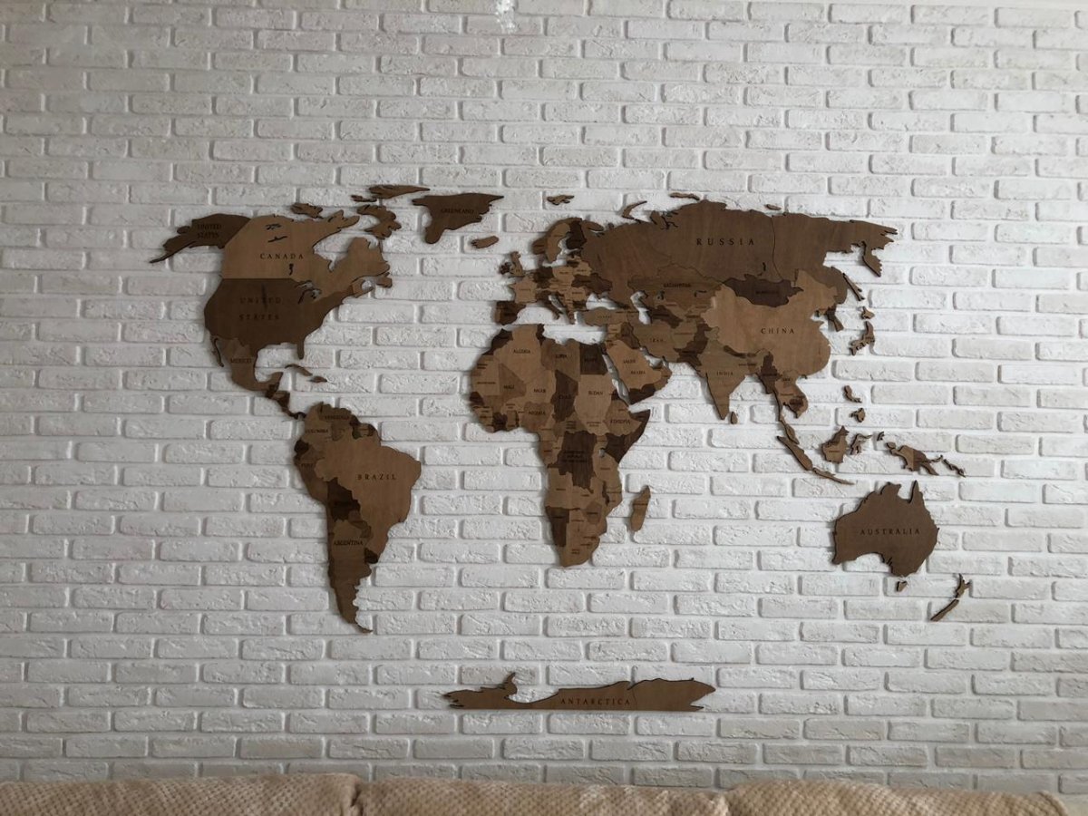 Разные карты мира