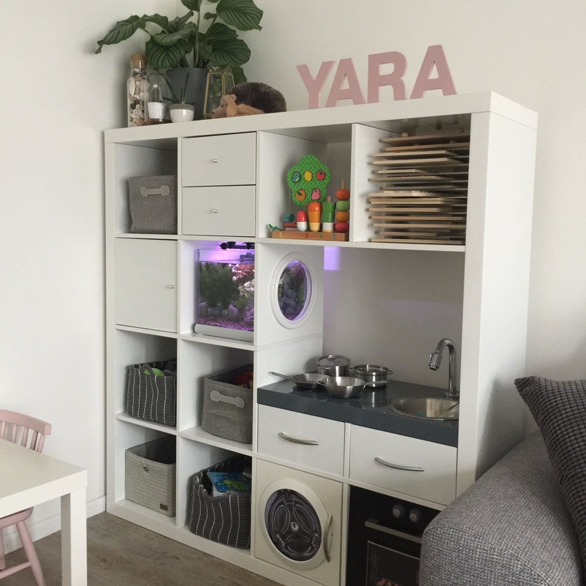 Стеллаж икеа каллакс перегородка