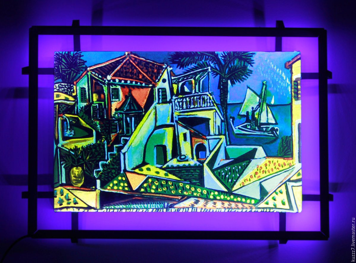 Световые картины художников-