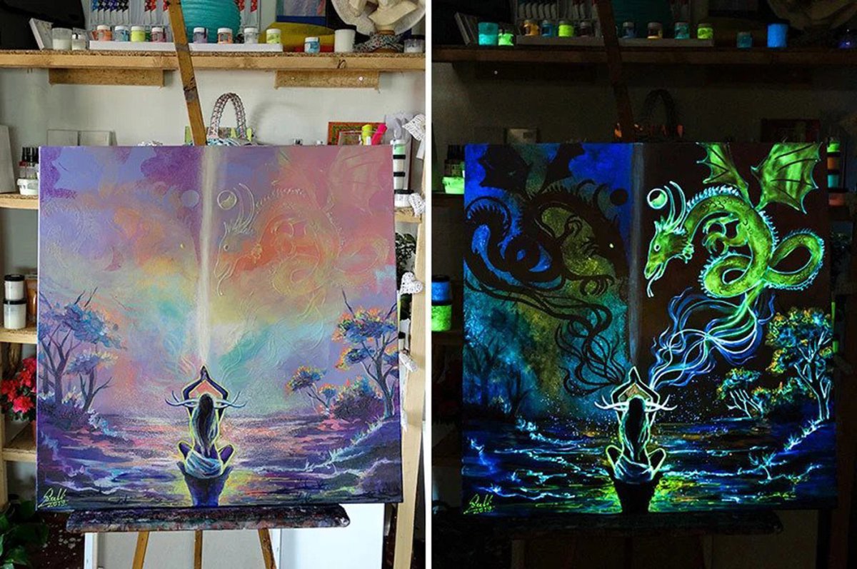 Световые картины на стену