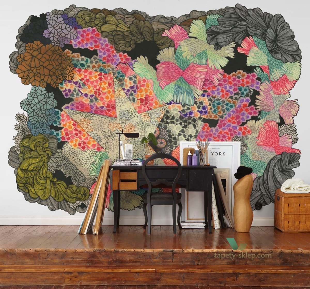 Постер абстракция для интерьера