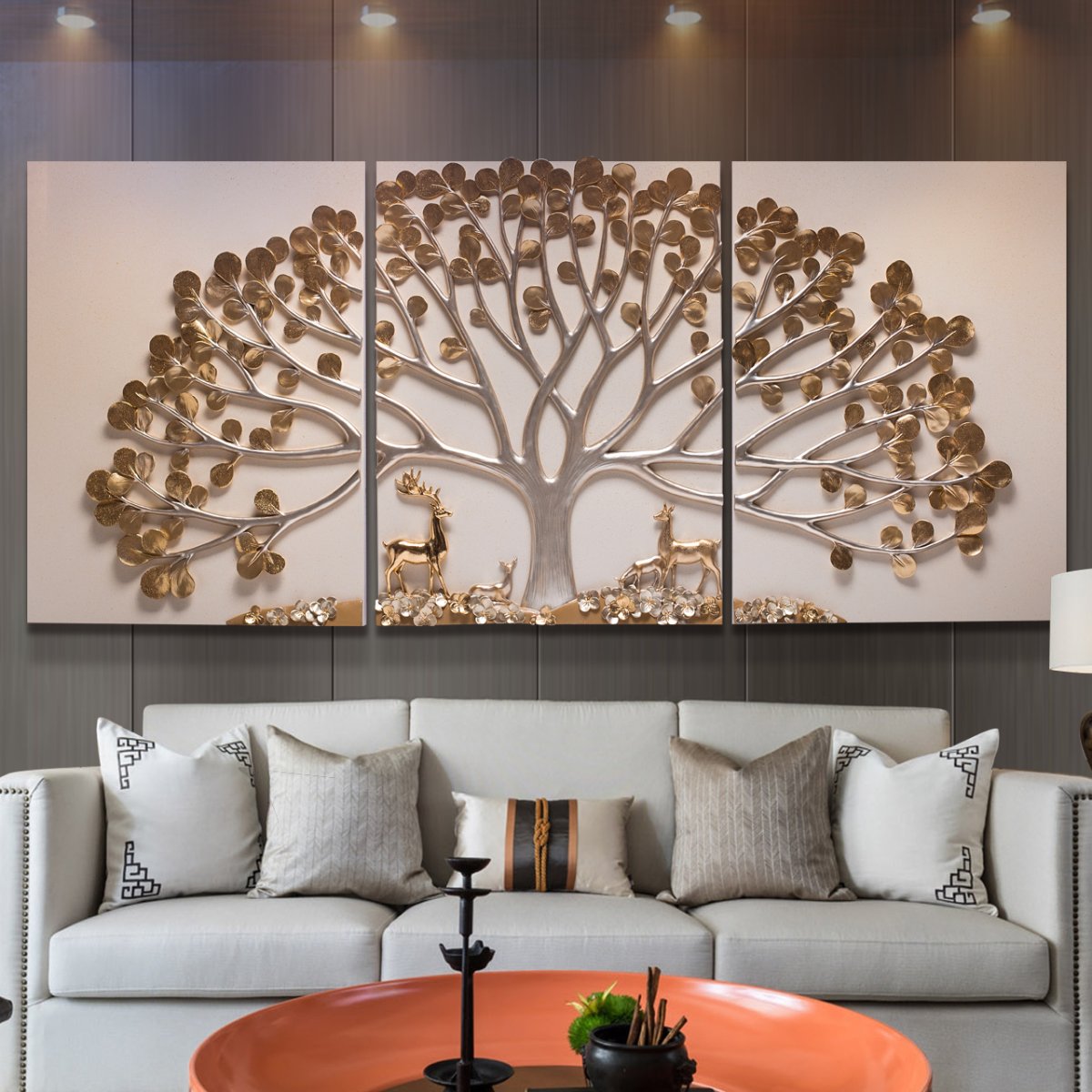 Декор стены фотографиями