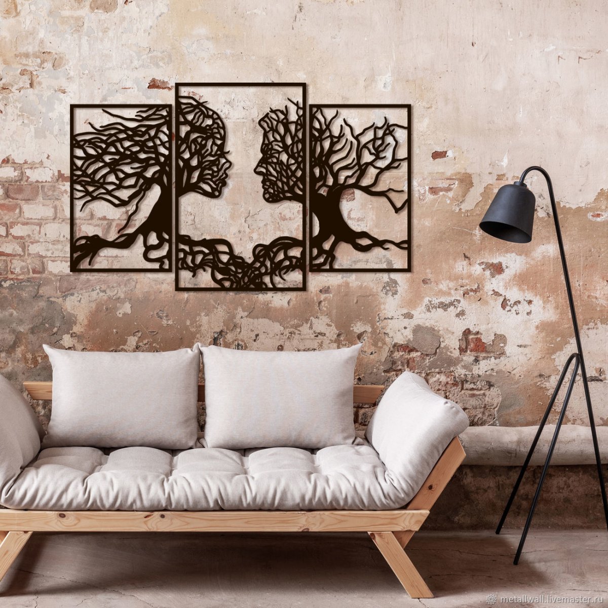 Интерьерные Абстрактное панно на стену своими руками