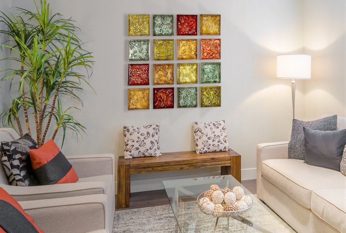 Настенное украшение цветущие Лотосы