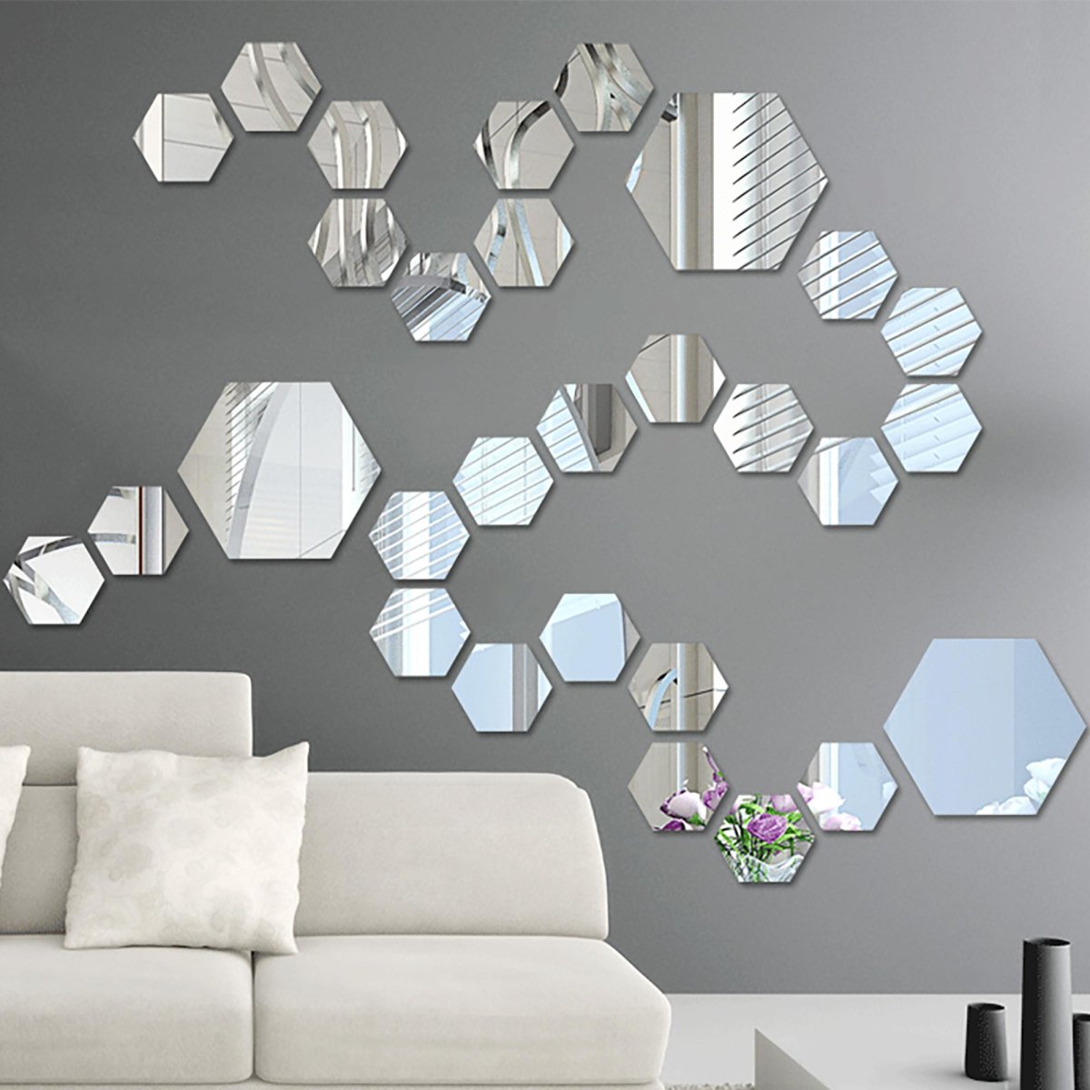 Зеркала квадратные для декора