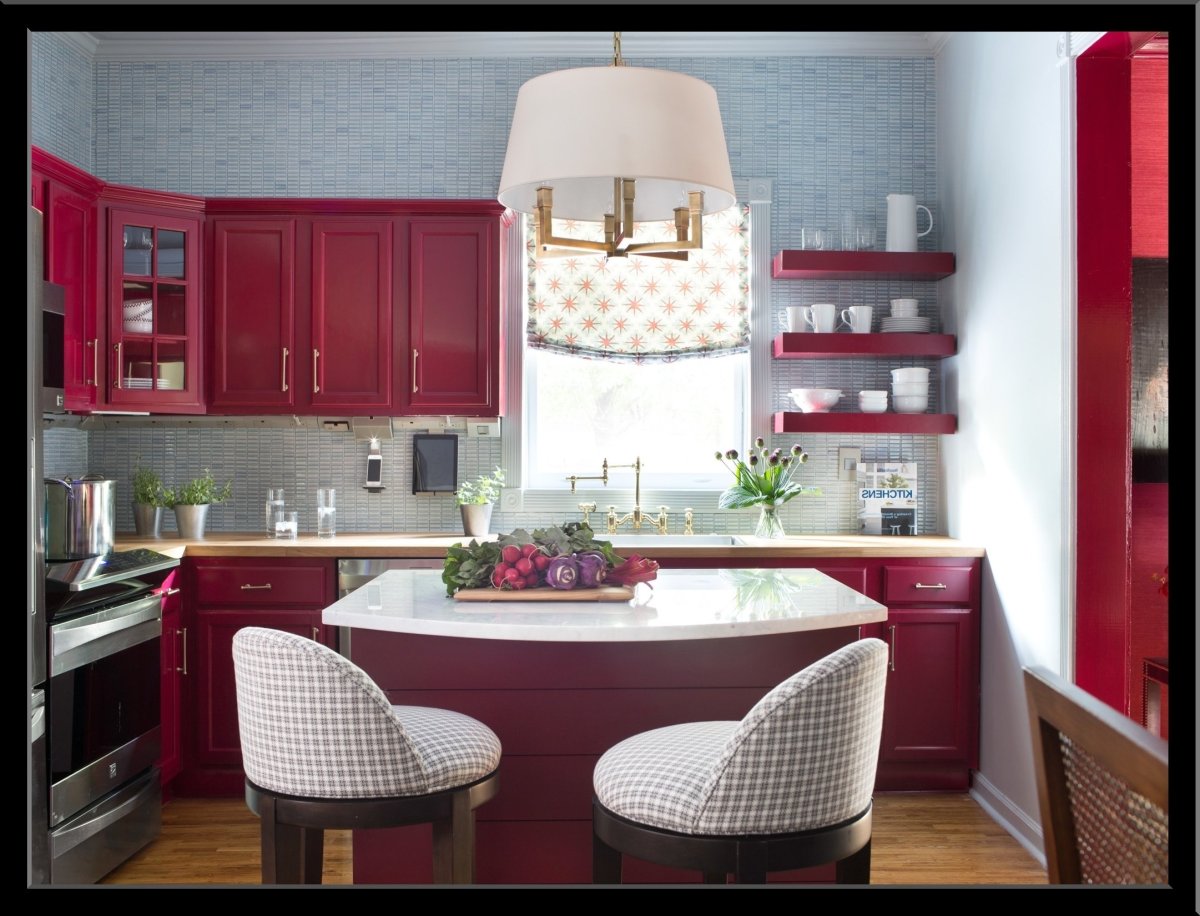 Кухня Неоклассика бордо