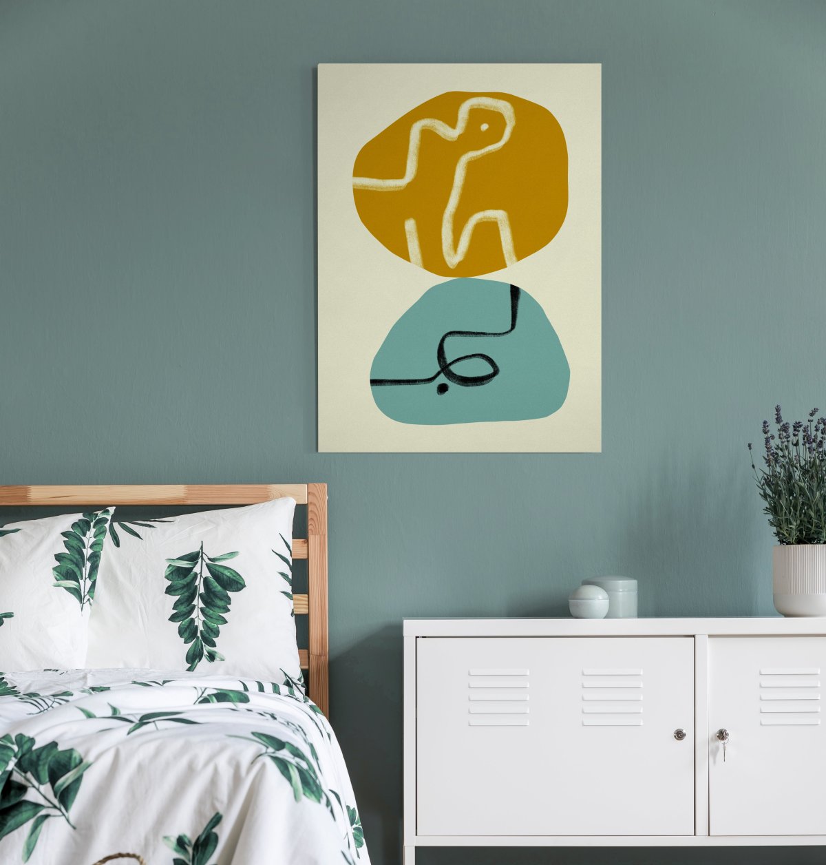 Картины в желтых тонах