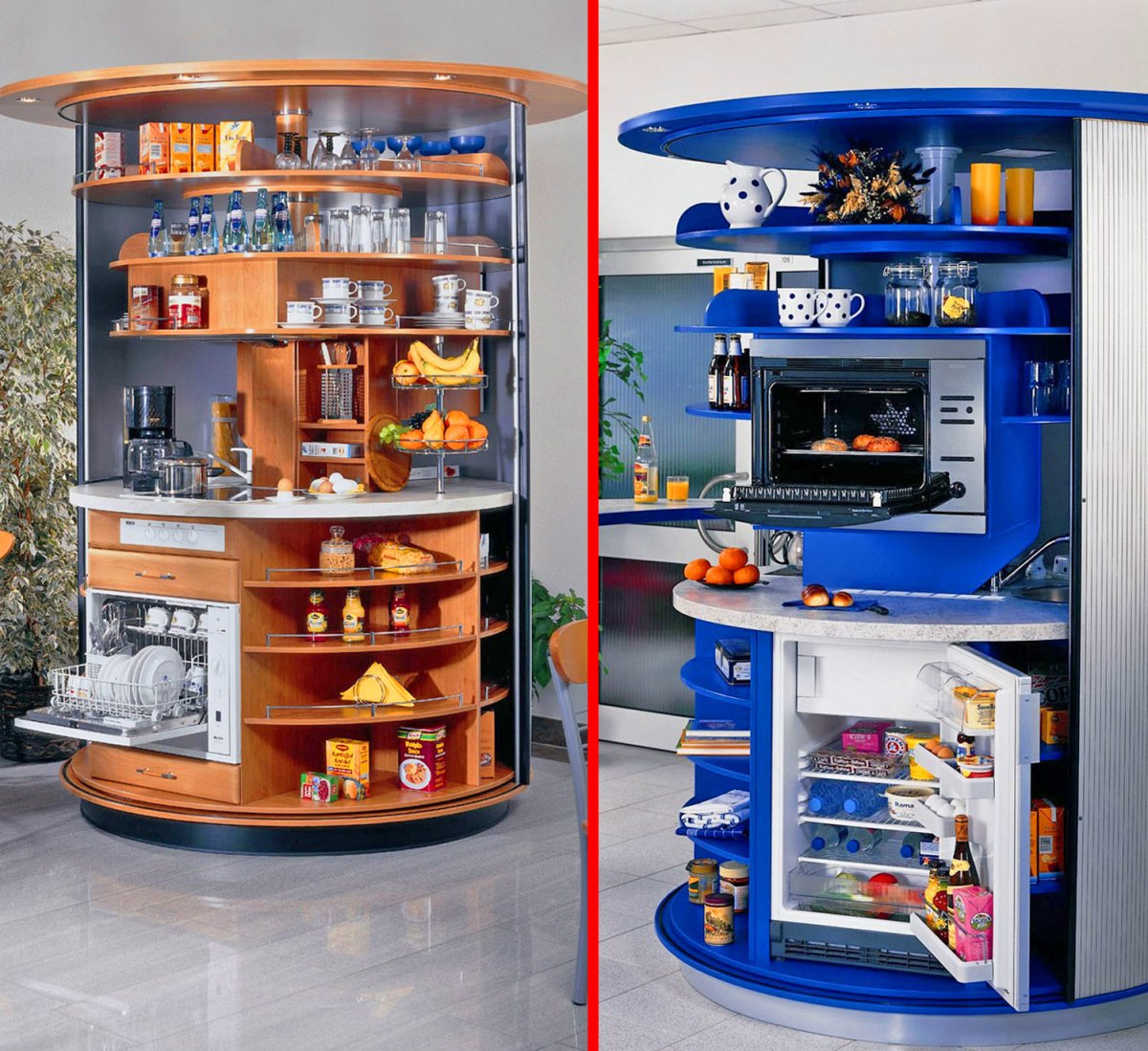 Нестандартная планировка кухни