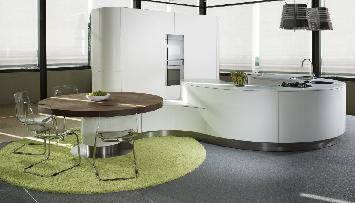 Необычные кухонные гарнитуры