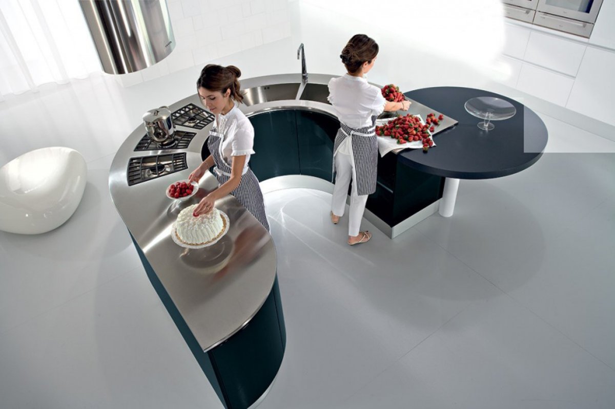 Круглая кухня