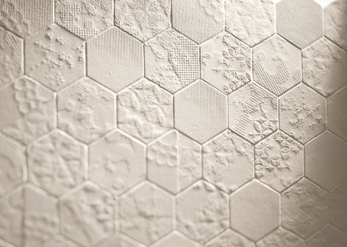 Декоративная штукатурка соты