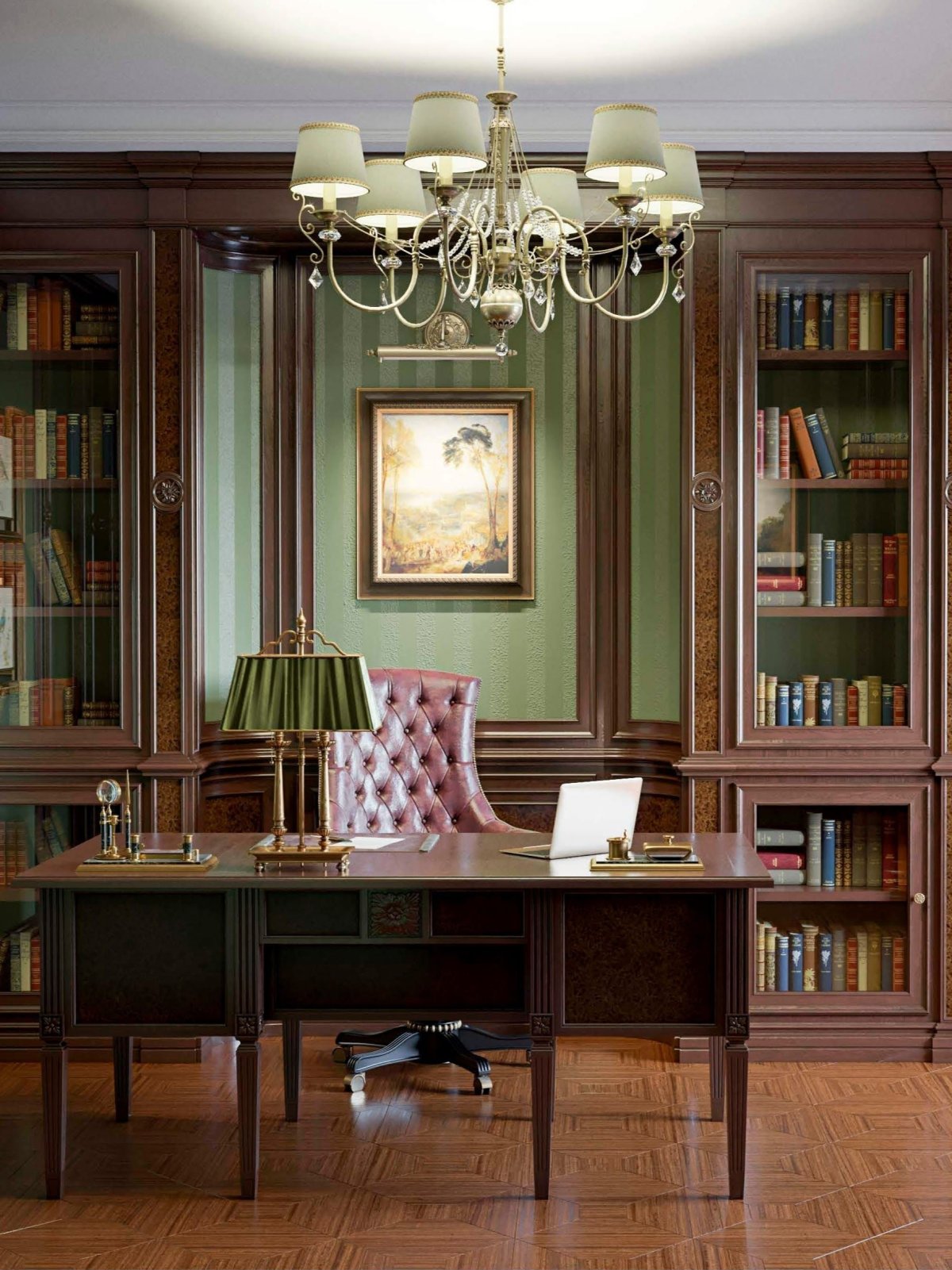 Интерьер кабинета Рэма Вяхирева