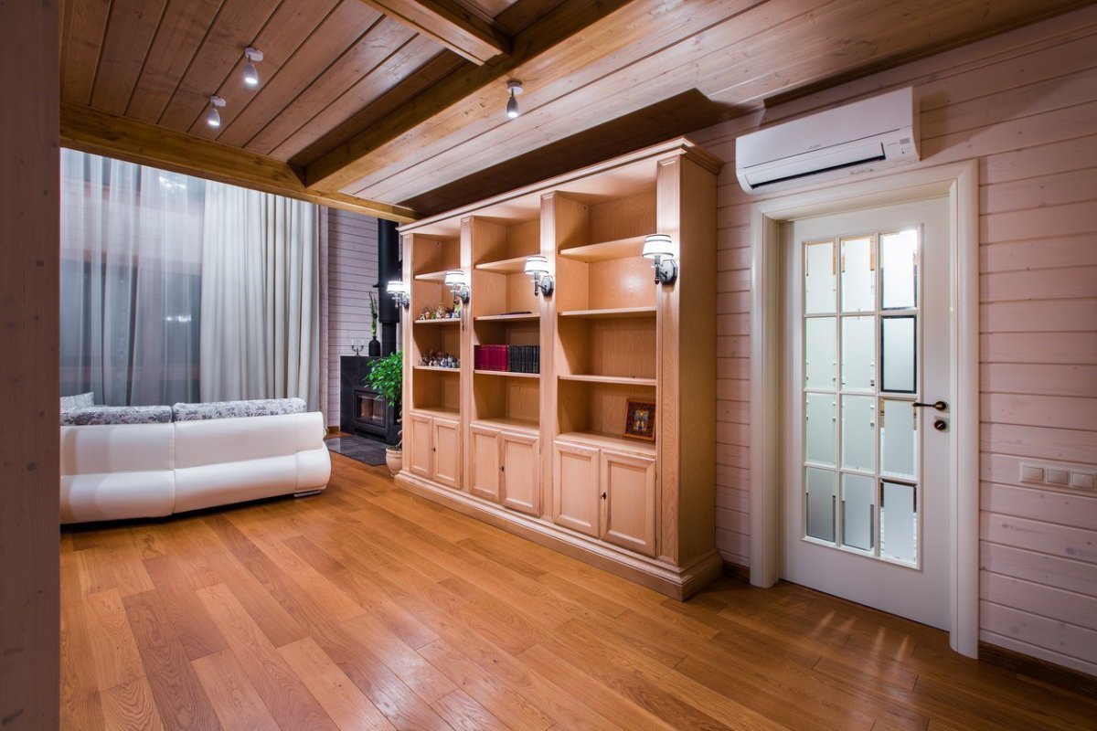 Клееный брус интерьер