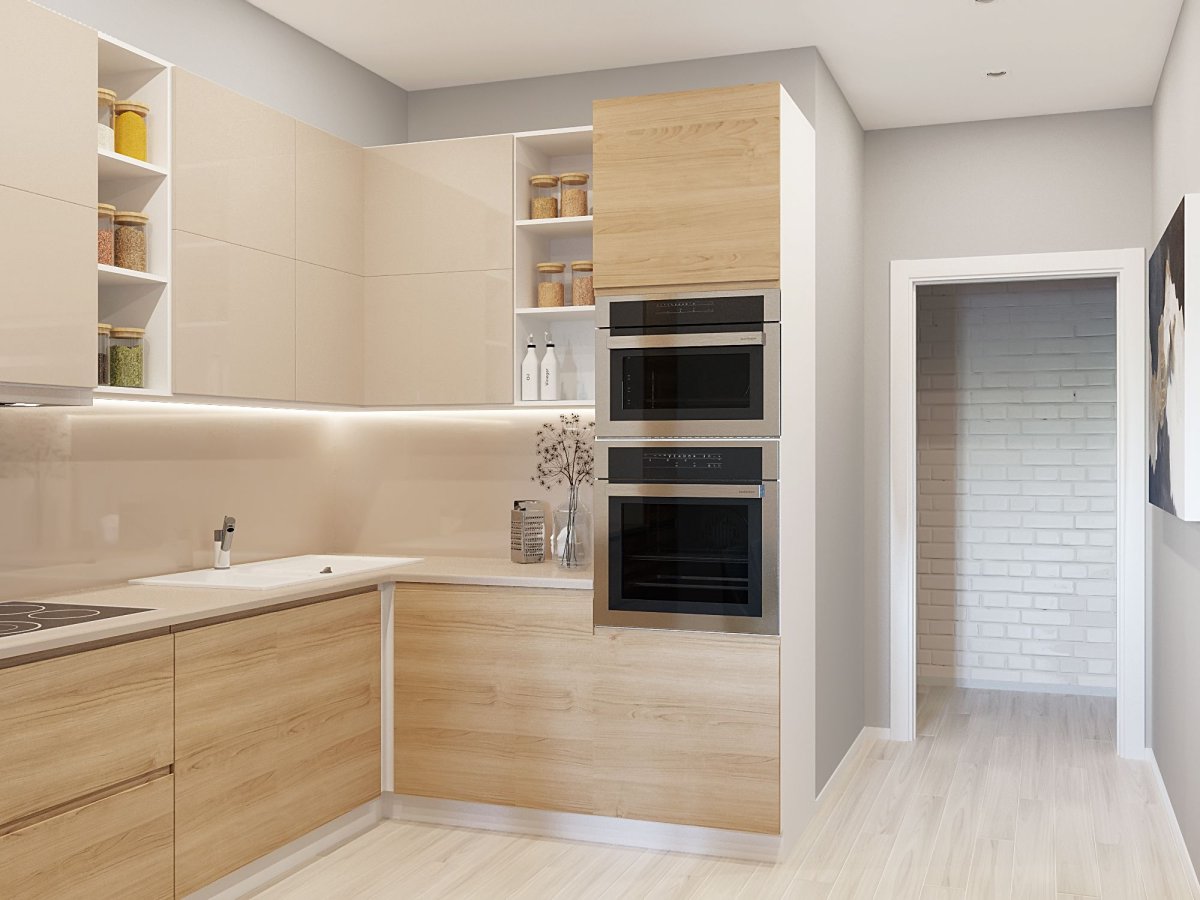 Желтые кухни