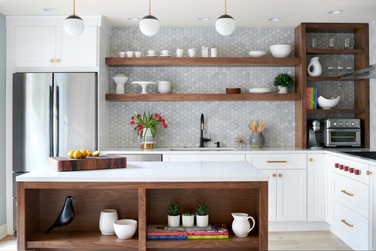 Кухня до потолка