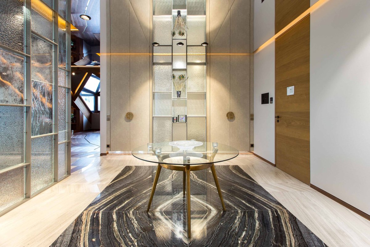 Золото в интерьере