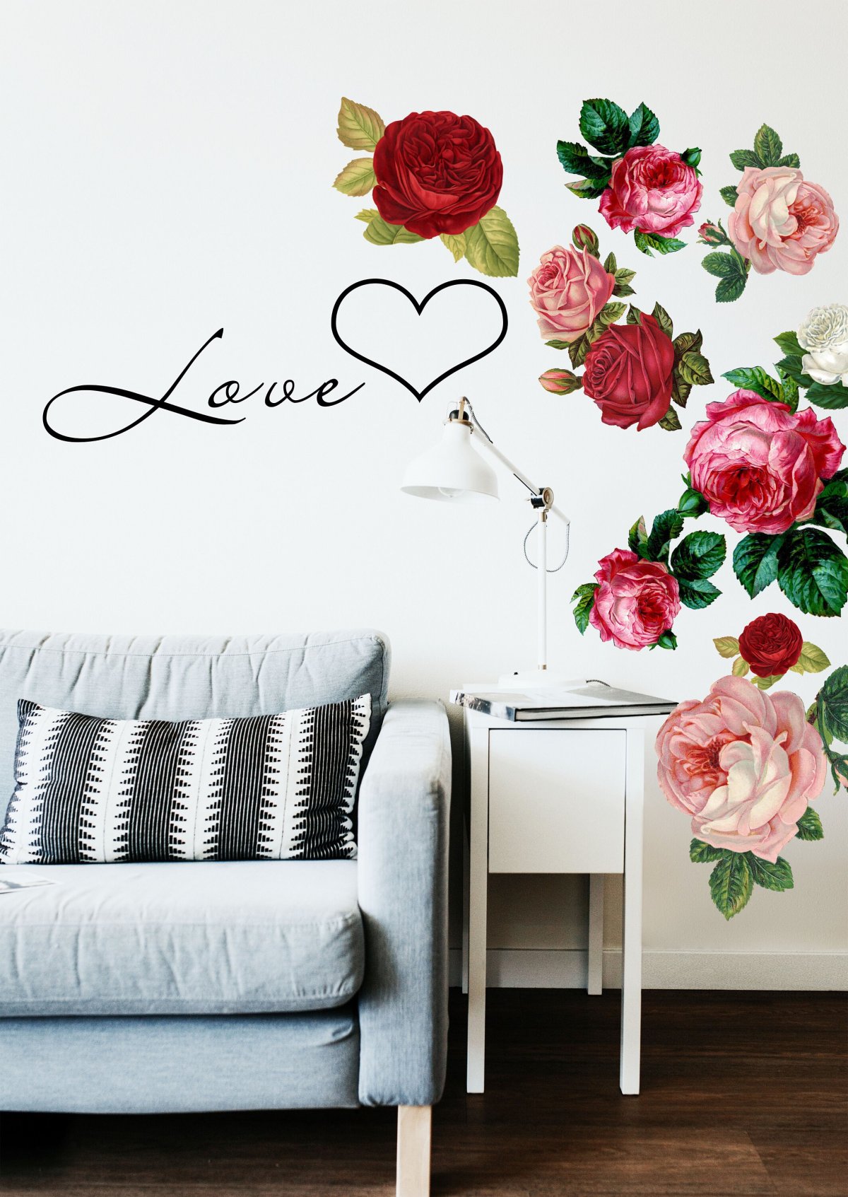 Красивые обои с розами на стену