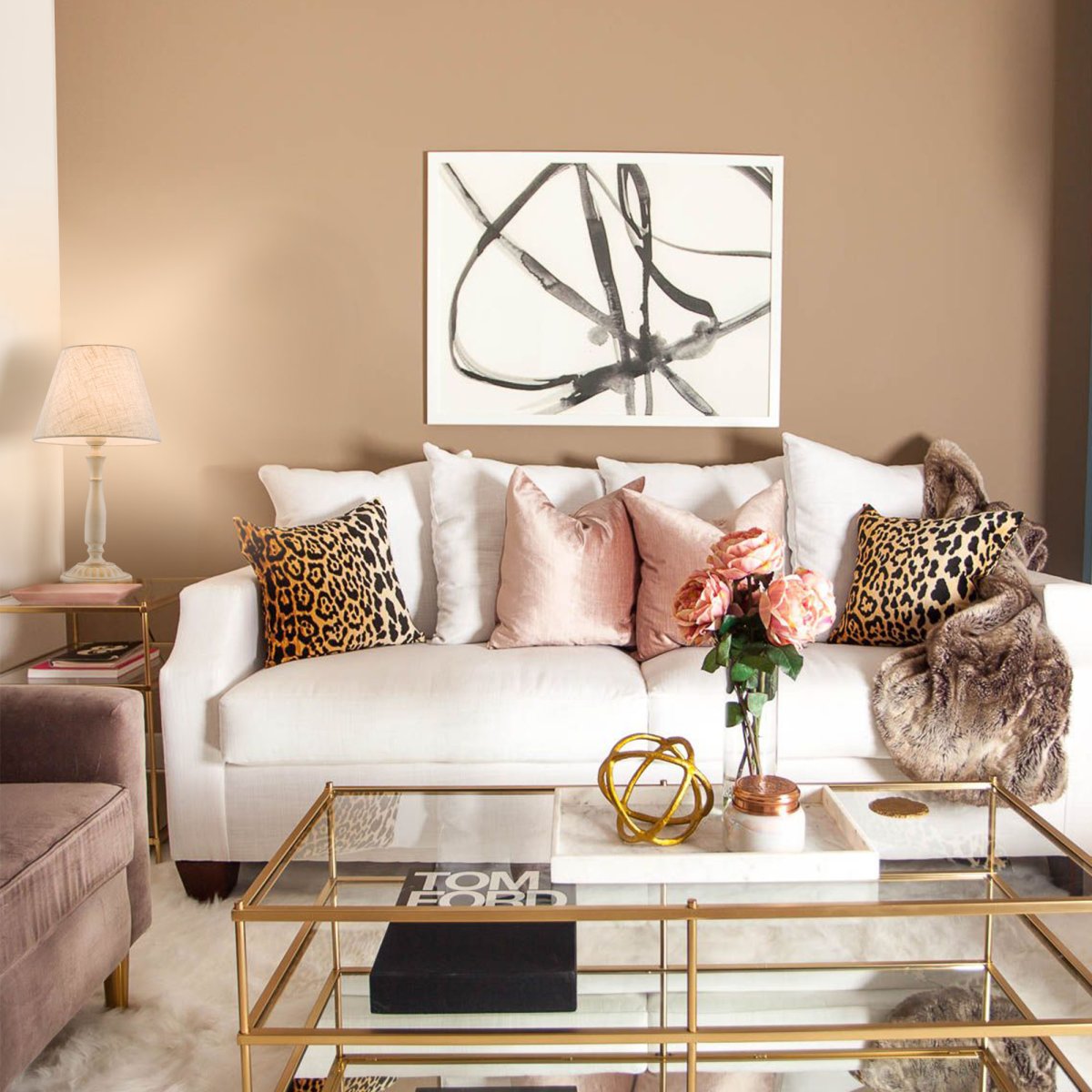 Золотой интерьер