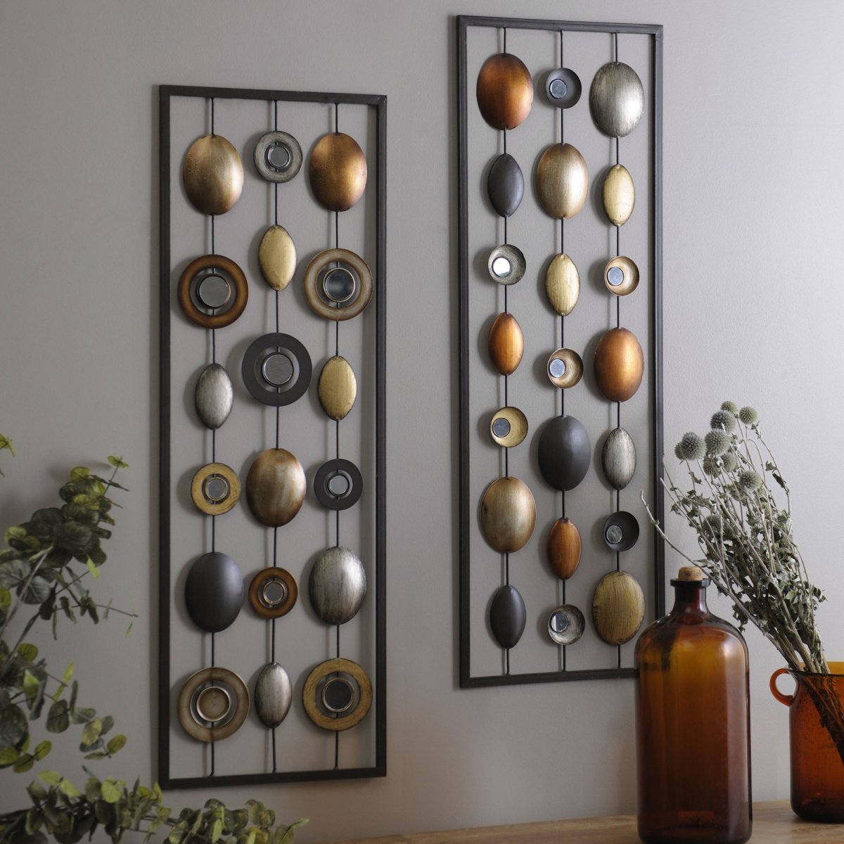 Декор на стену из металла