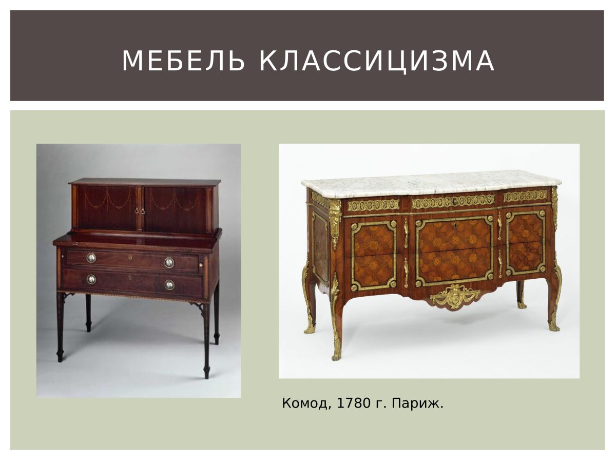 Стиль Барокко рококо Ампир