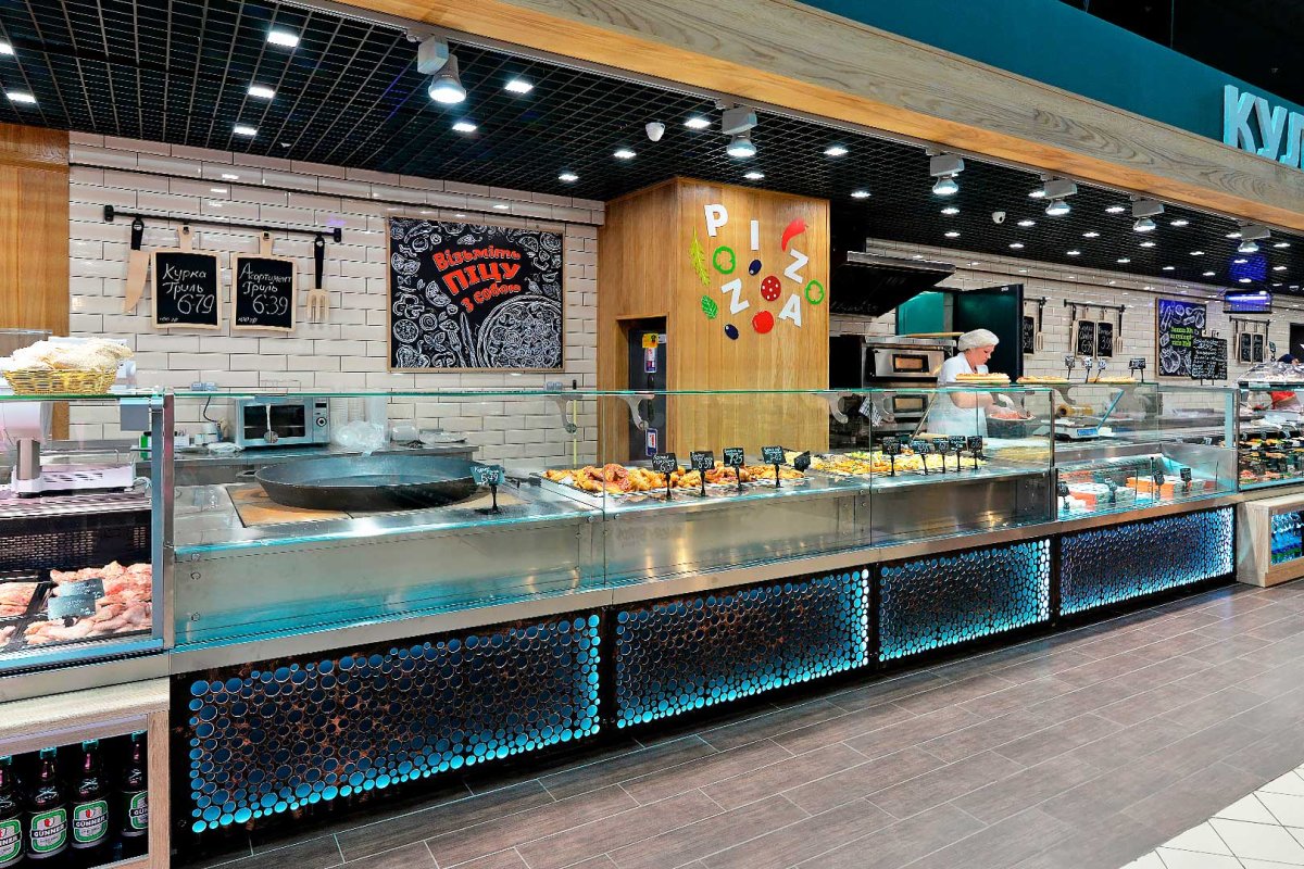 Декор для рыбного магазина