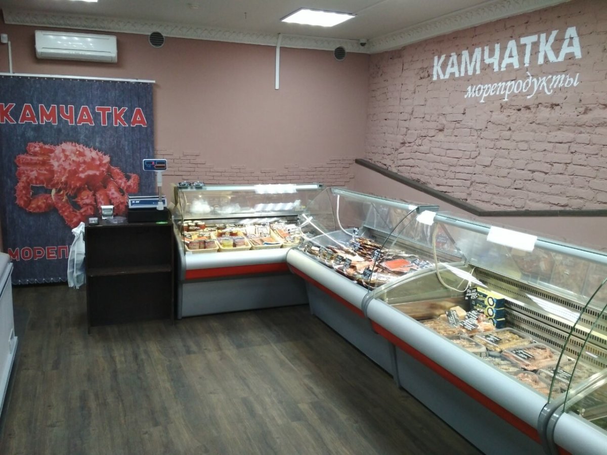 Креативный рыбный магазин