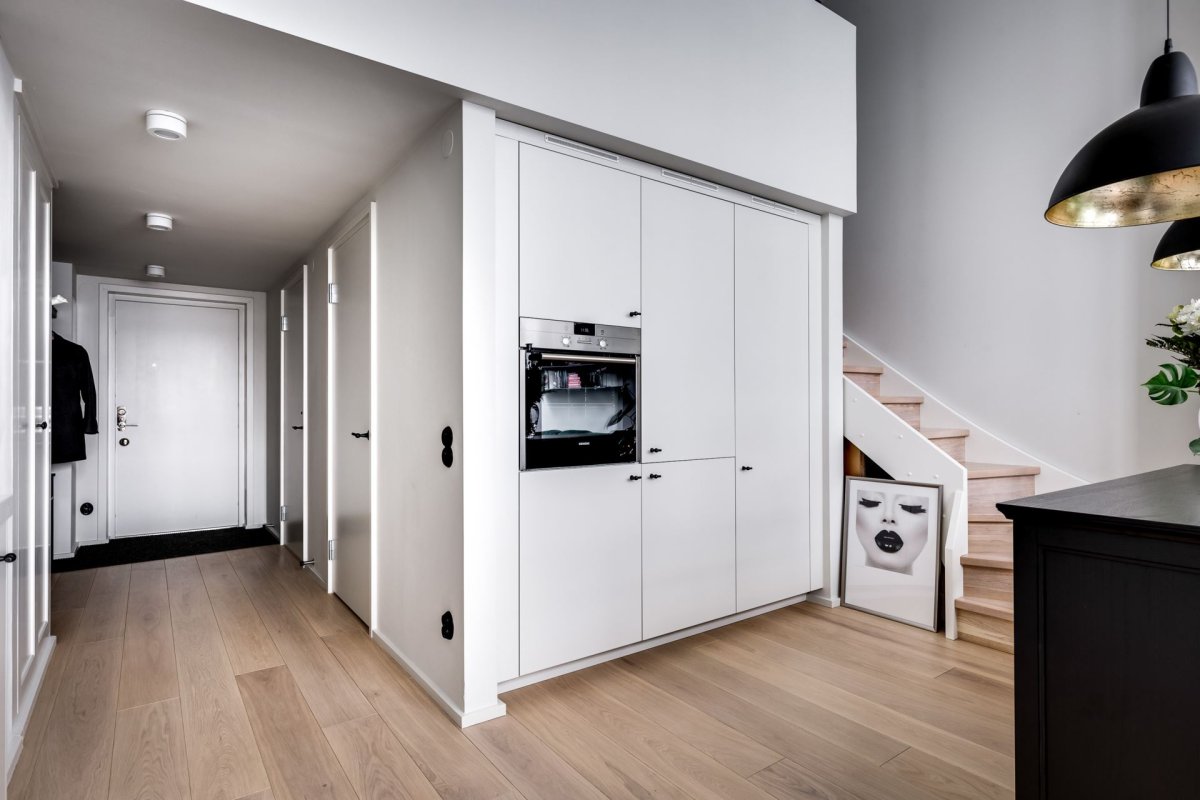 Лофт-Антресоль в спальне