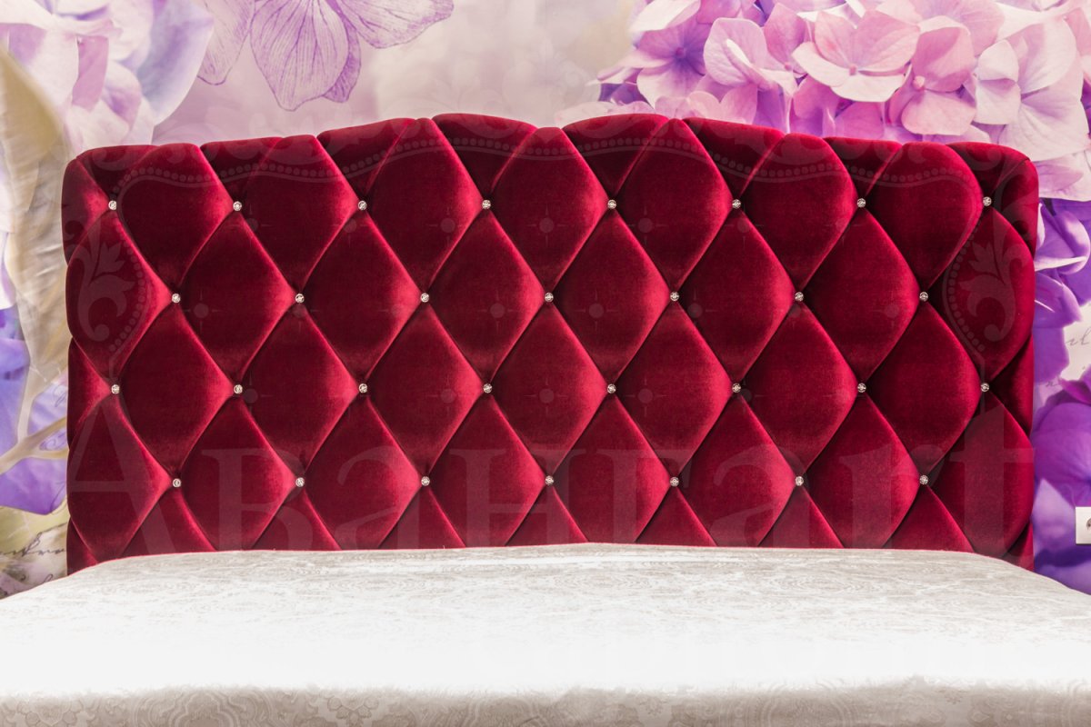 Каретная стяжка бархат