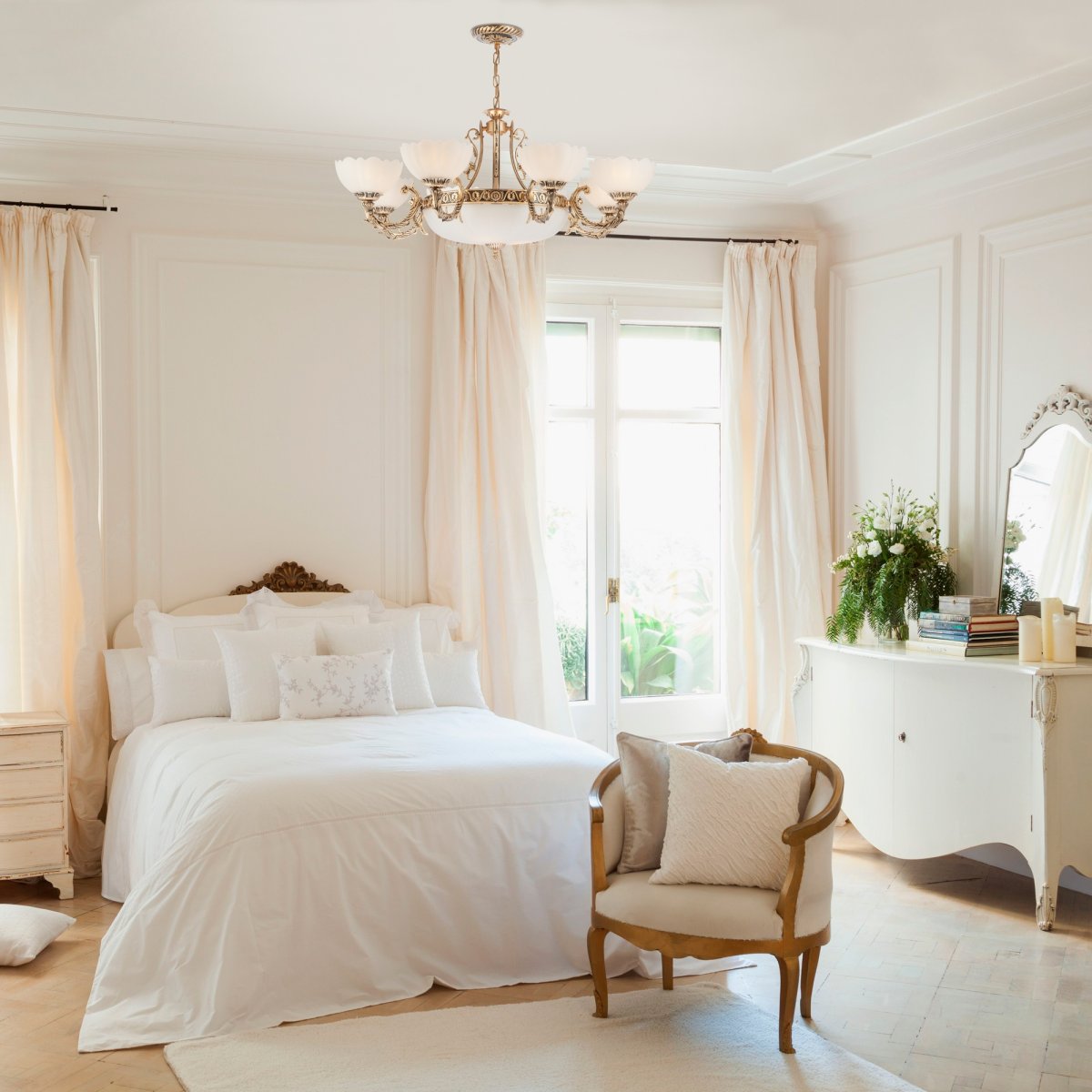 Кремовый цвет стен в интерьере