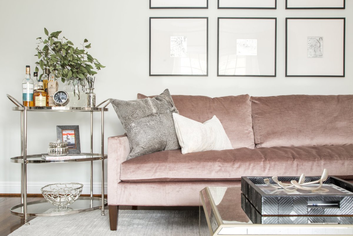 Интерьер в мятных тонах