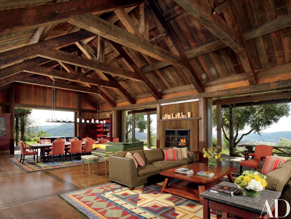 Фермы в интерьере дома