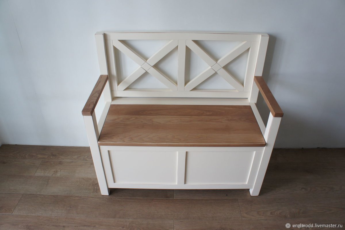 Кухонная скамья с ящиком