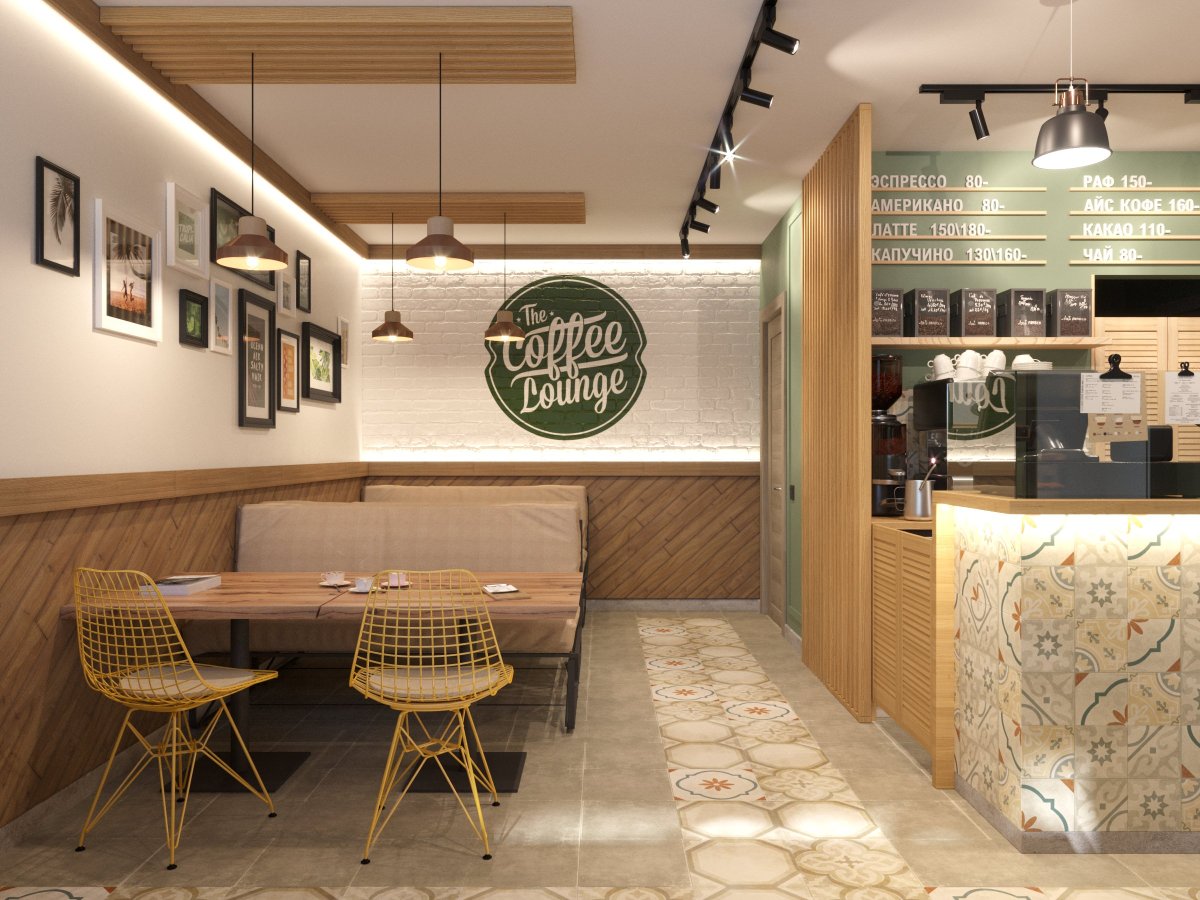 Проект небольшого кафе